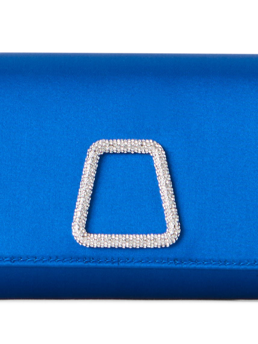 Designer Anouk Small Trapez Clutch - Blau