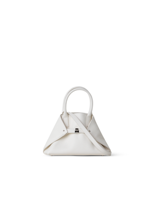 Designer Ai Little Top Handle Tote Bag - Weiss