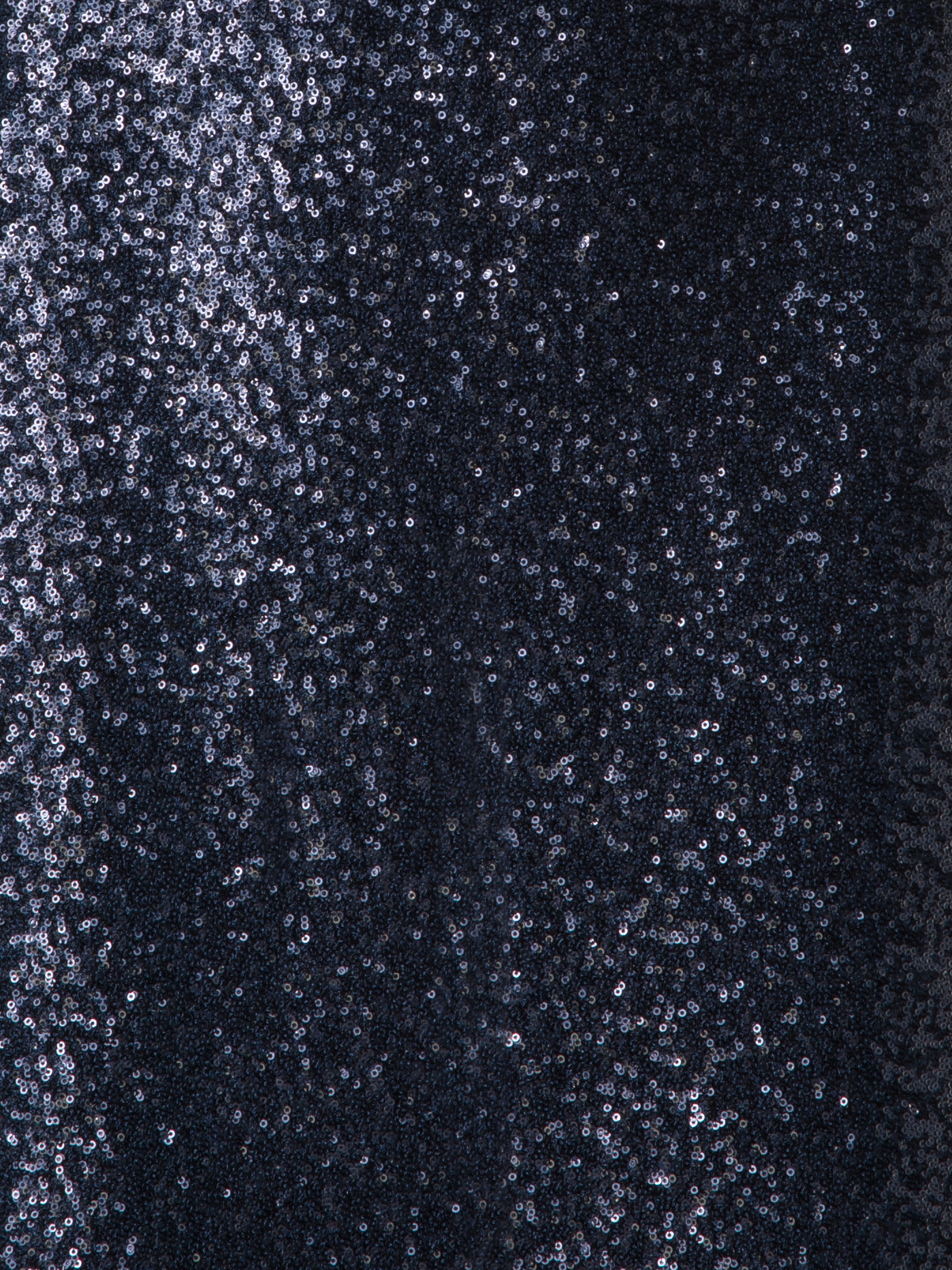 Designer Pailletten-Etuikleid in A-Linie - Dunkelblau - Blau