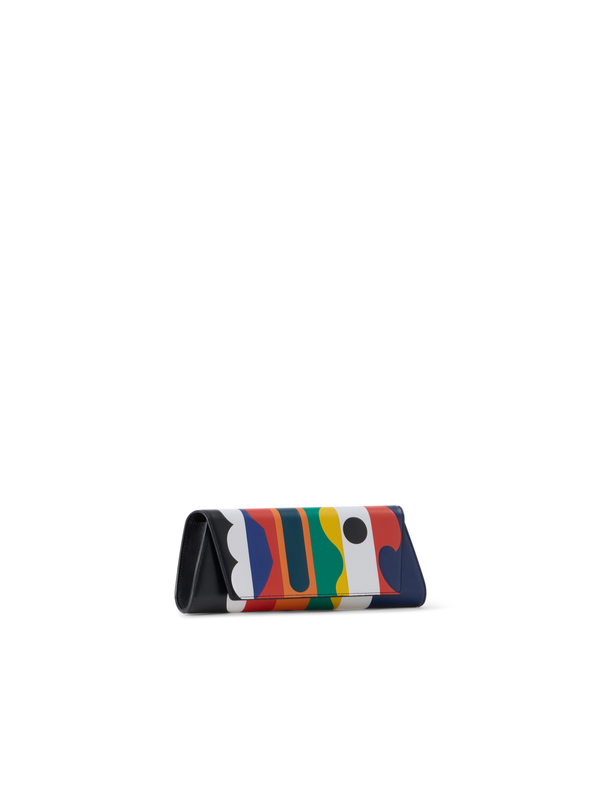 Designer Anouk Small Trapezoid Clutch - Bunt