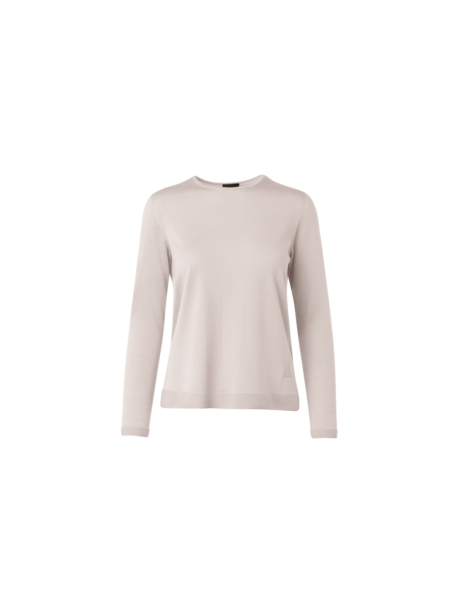 Designer Nahtloser Pullover aus Kaschmir und Seide - Beige