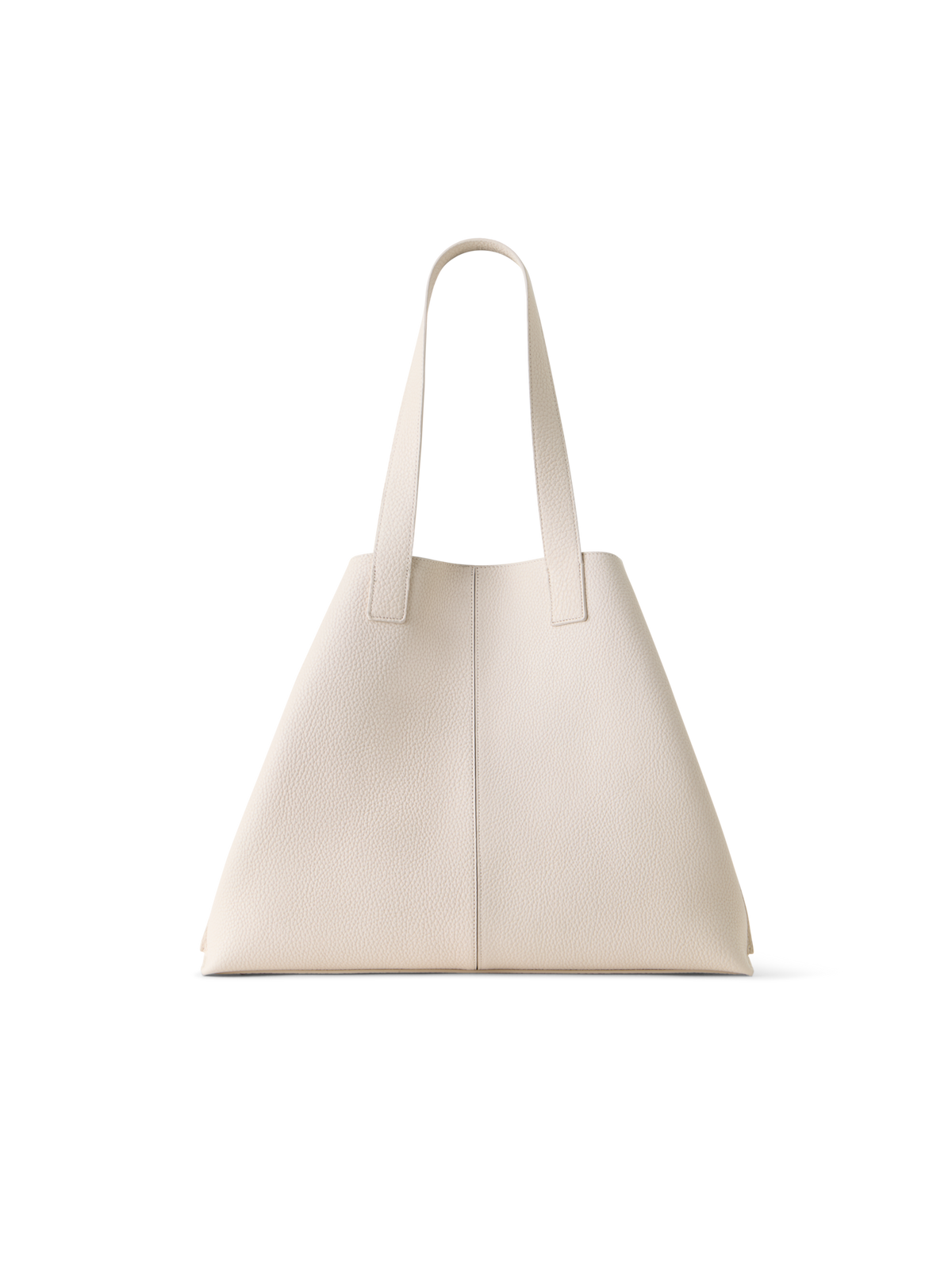 Designer Ai Medium Shoulder Tote - Beige