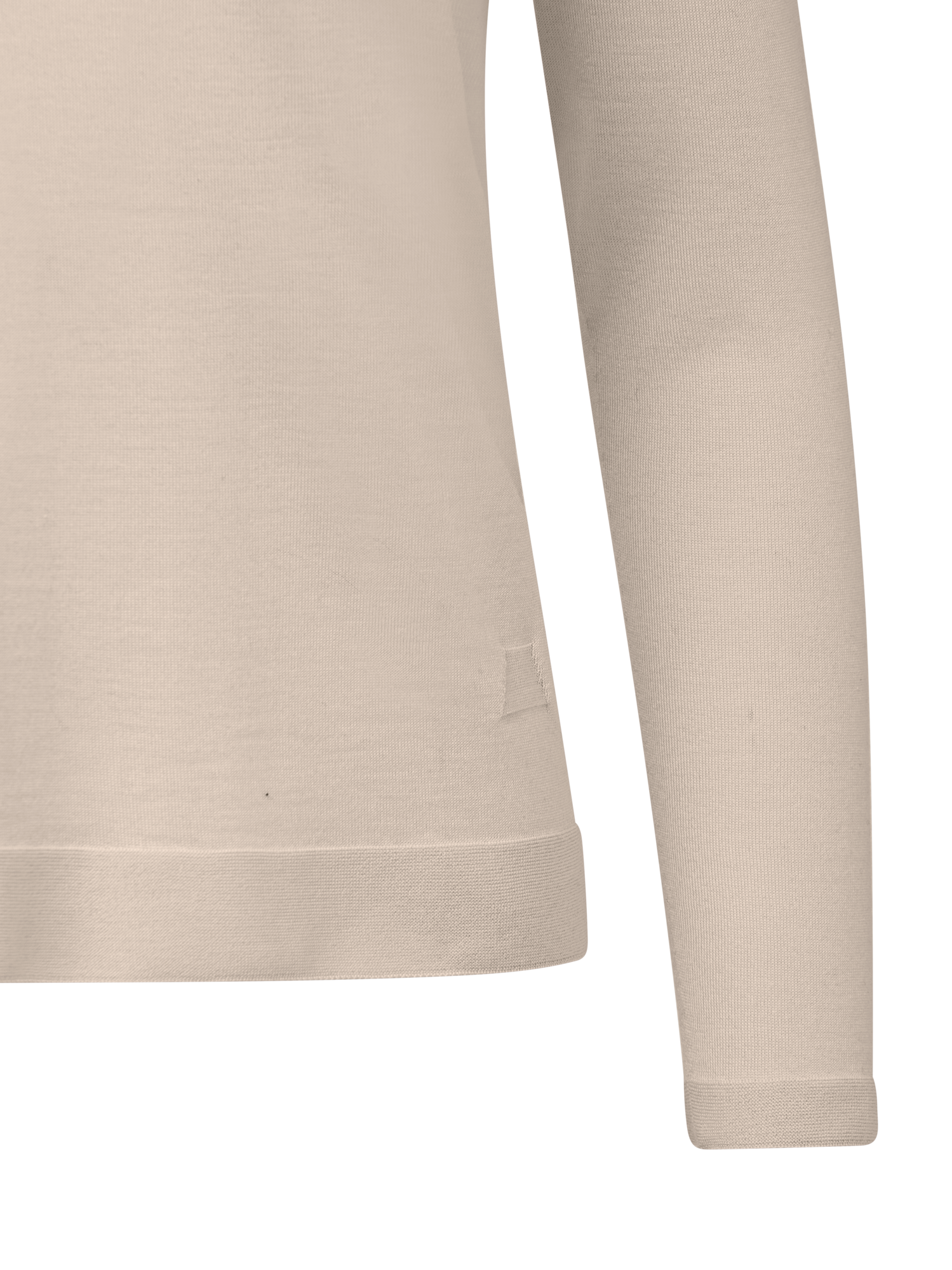 Designer Pullover aus Kaschmir mit Seide - Beige