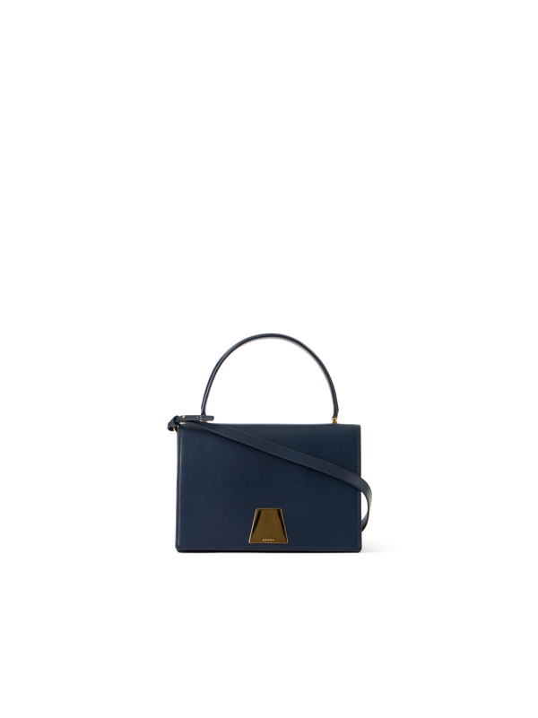 Designer Alice Medium Top Handle Tasche - Dunkelblau - Blau