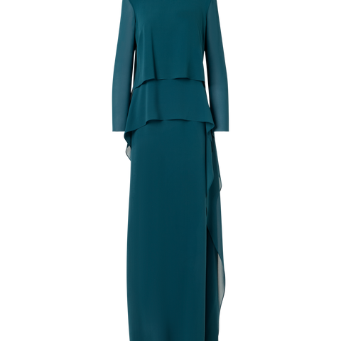 Silk Georgette Gown
