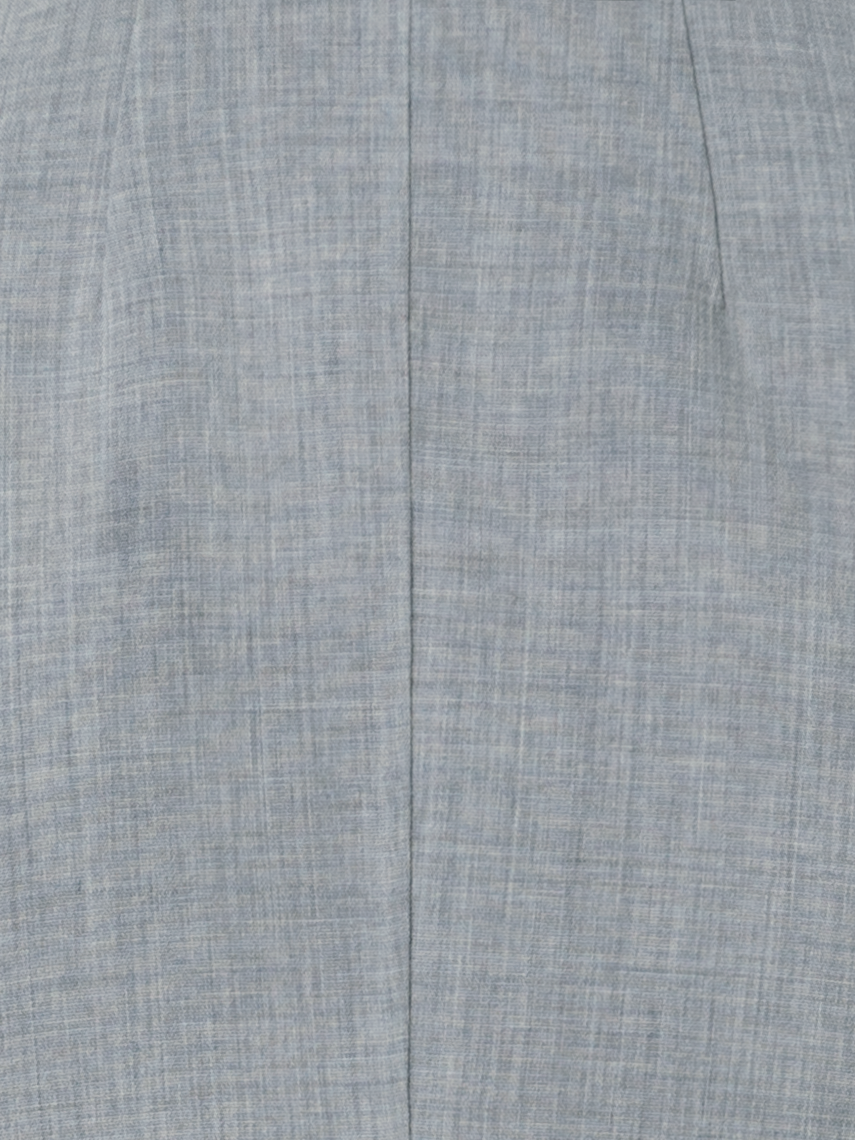 Designer Blazer aus Woll-Doubleface - Grau