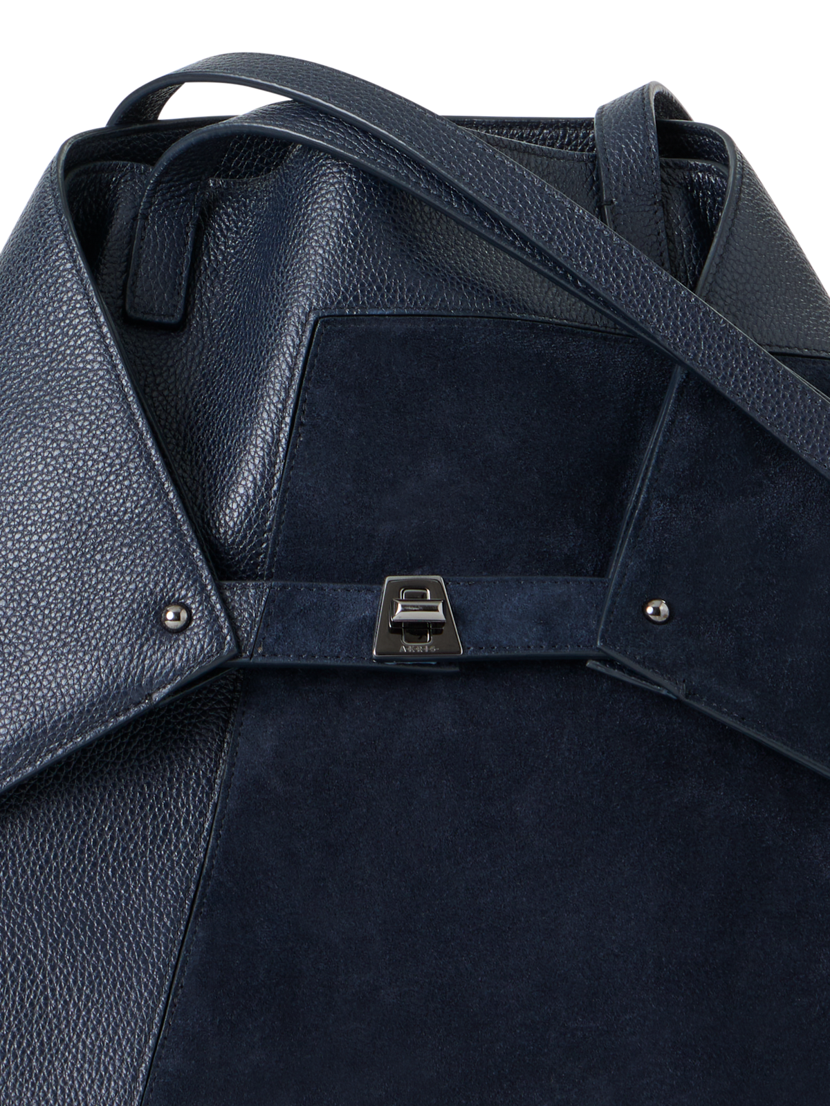 Designer Ai Medium Schultertasche - Dunkelblau - Blau