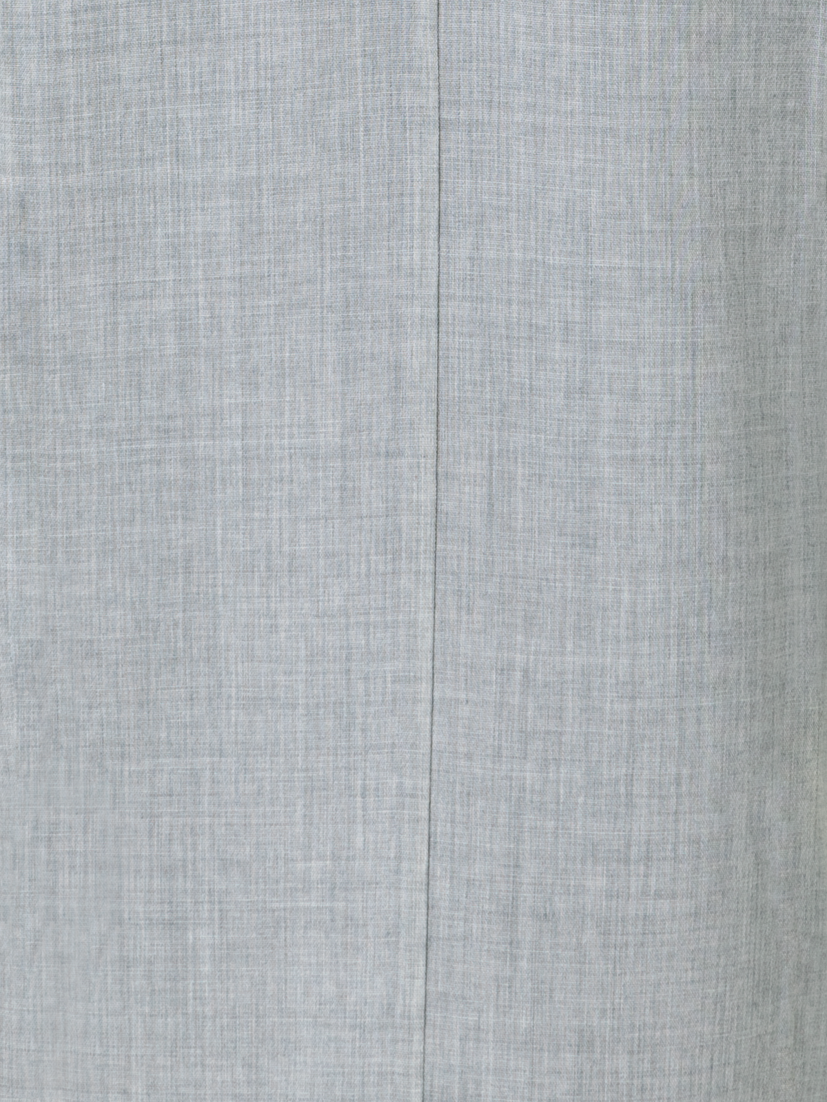 Designer Ärmelloses Etuikleid aus Woll-Doubleface - Grau