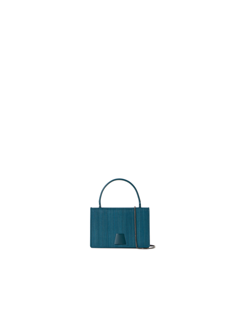 Designer Alice Mini Handle Bag - Blau