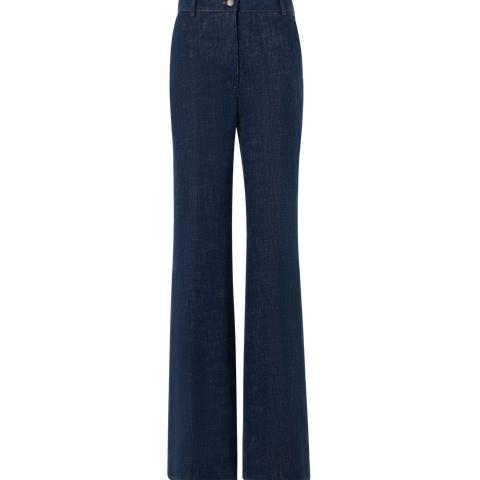 Bootcut Hose aus Winter-Denim