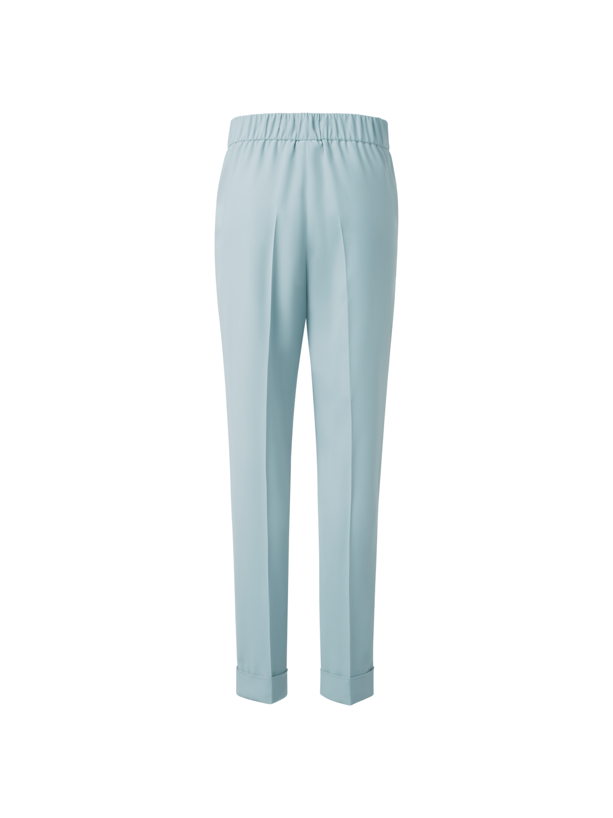 Designer Tapered Hose aus Crêpe - Blau
