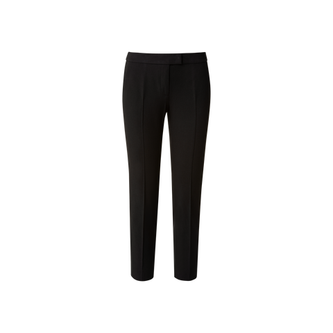 Cropped Slim-Fit Hose aus Baumwolle