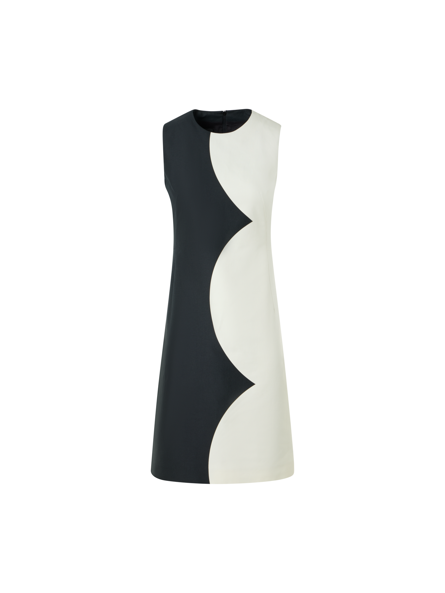 Designer Etuikleid mit Cloud-Druck - Bunt