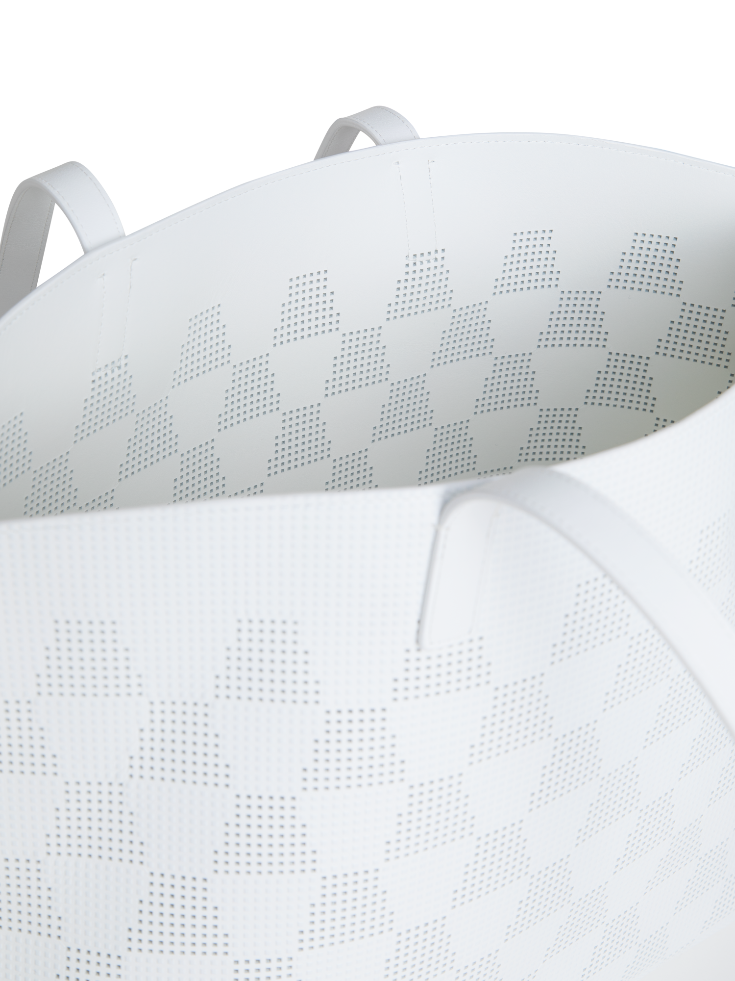 Designer Ai Medium Shoulder Tote - Weiss