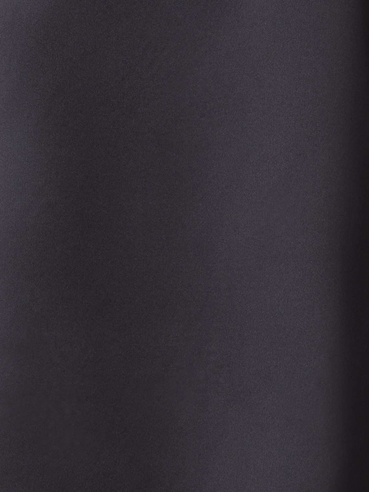 Designer Seidensatin T-Shirt Bluse - Schwarz