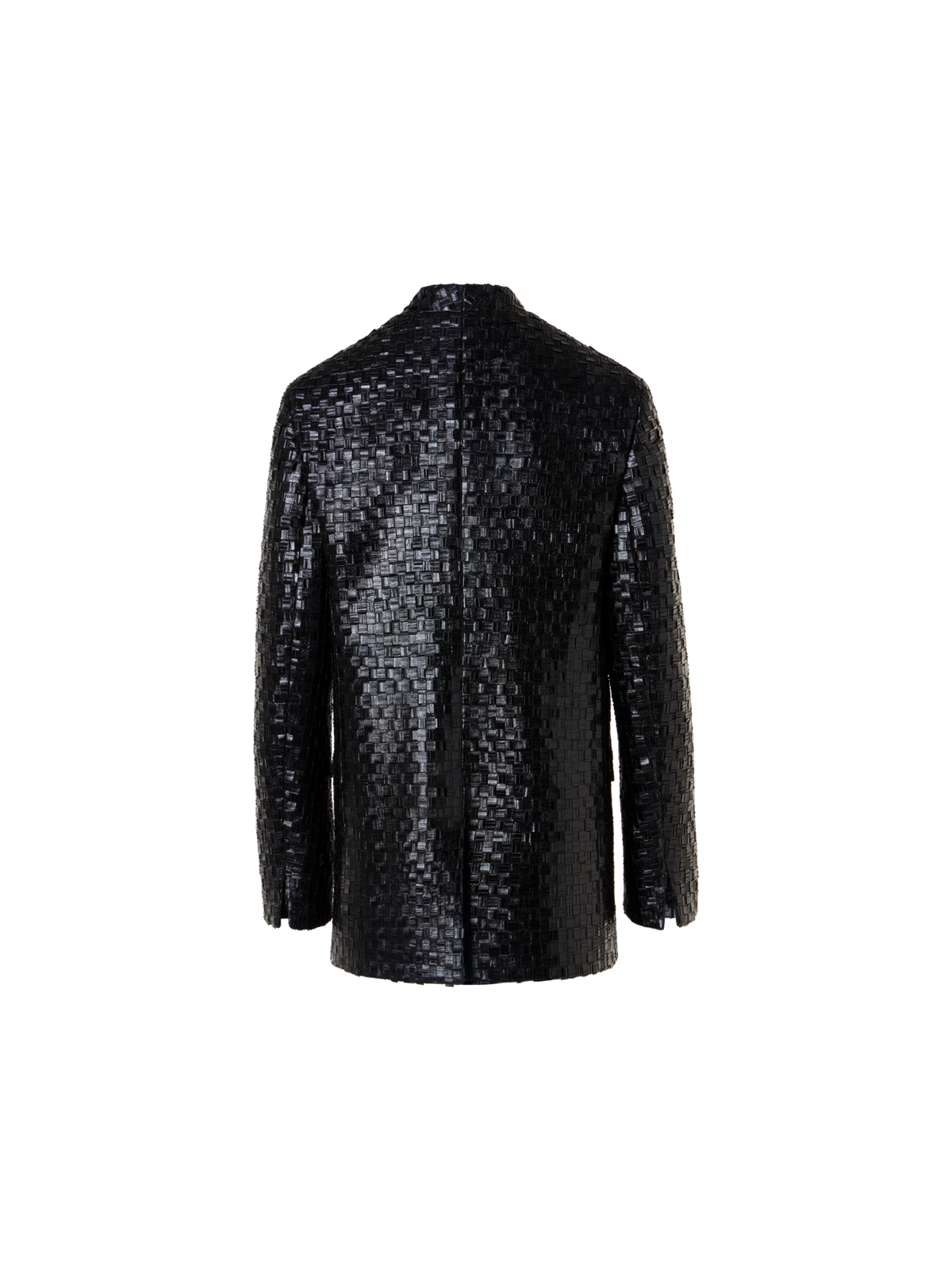 Designer Grobstrick-Pullover aus Yakwolle - Schwarz