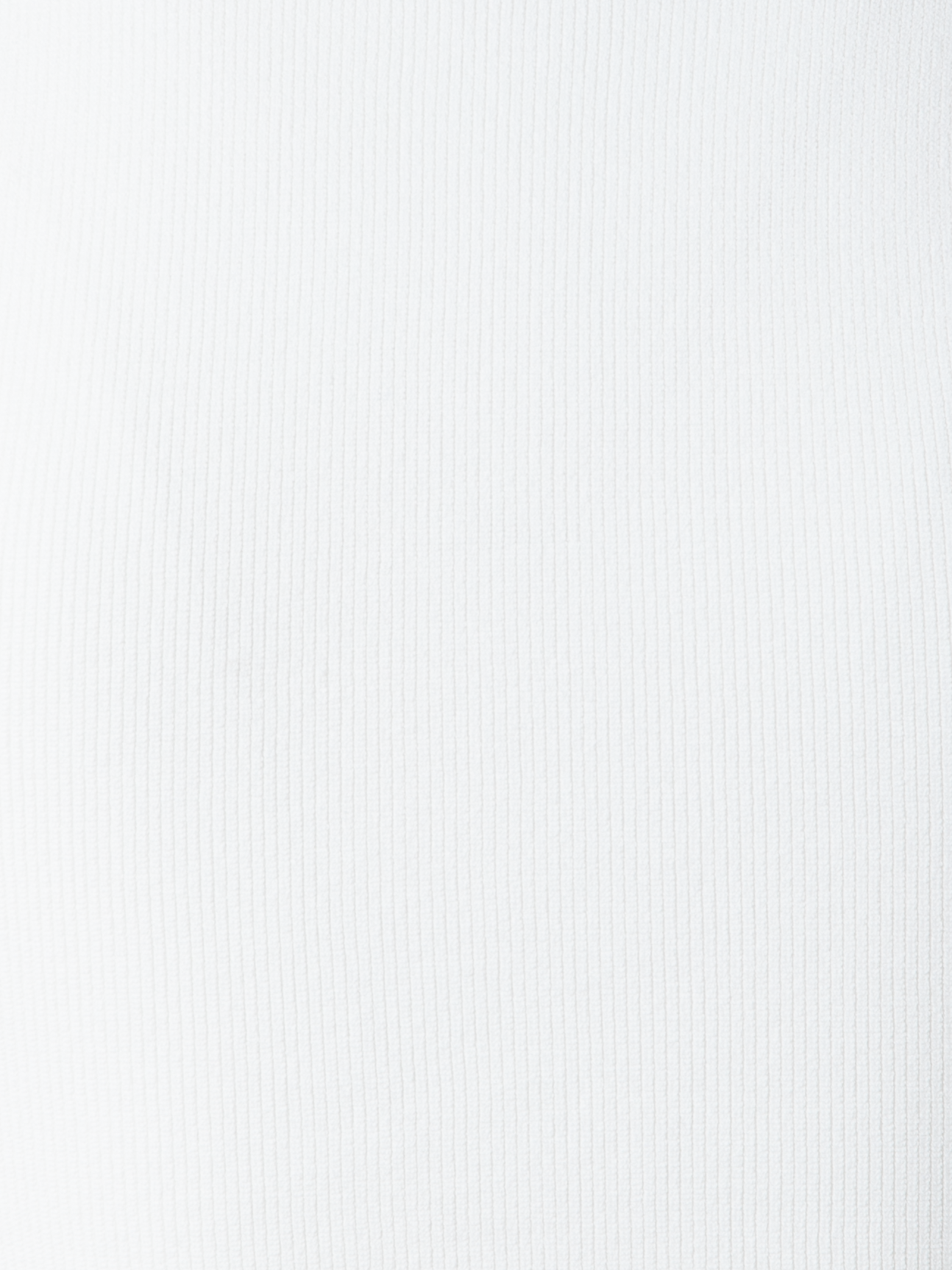 Designer Ärmelloses Top aus Baumwolle und Viskose - Ecru - Weiss