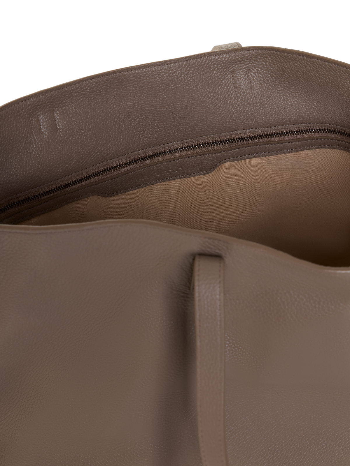 Designer Ai Medium Shoulder Tote - Beige