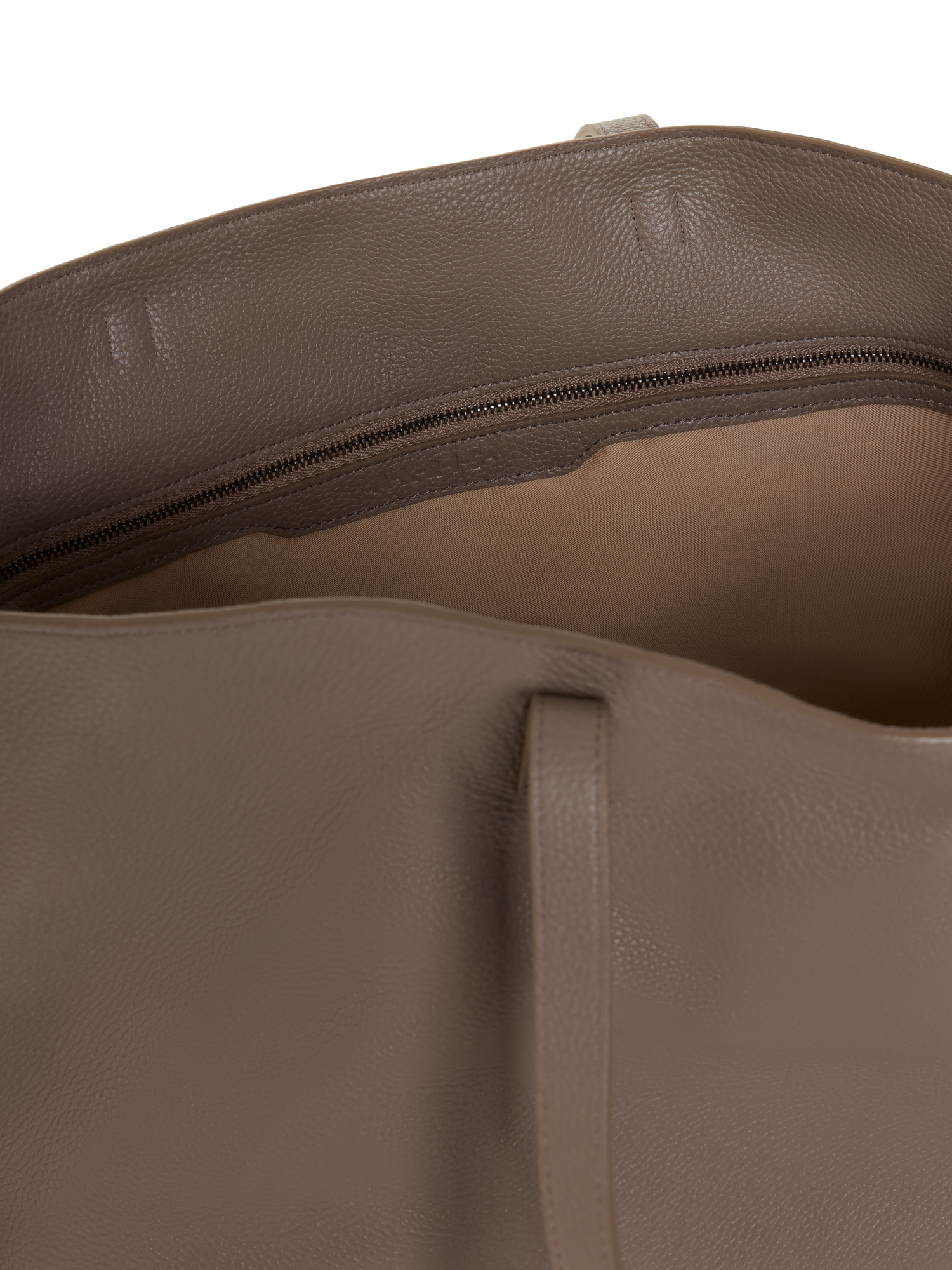 Designer Ai Medium Shoulder Tote - Beige