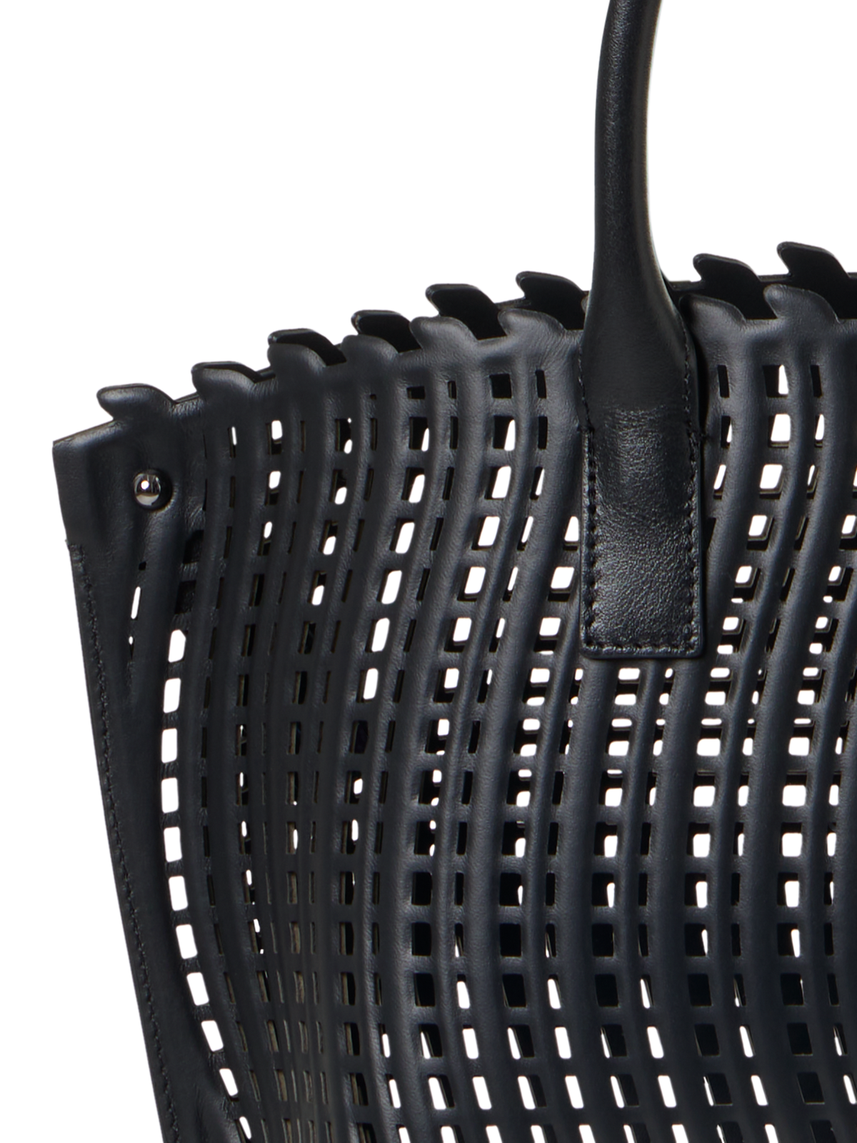 Designer Ai Little Top Handle Tote Bag - Schwarz