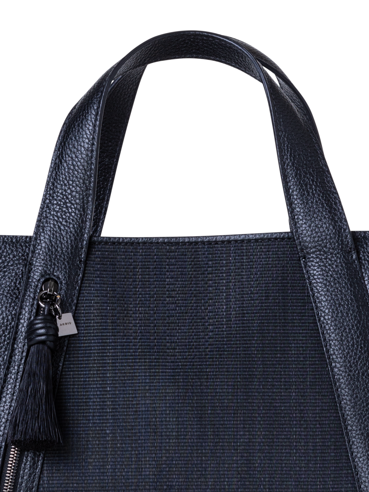 Designer Alexa Little Zip Top Handle Tote - Schwarz