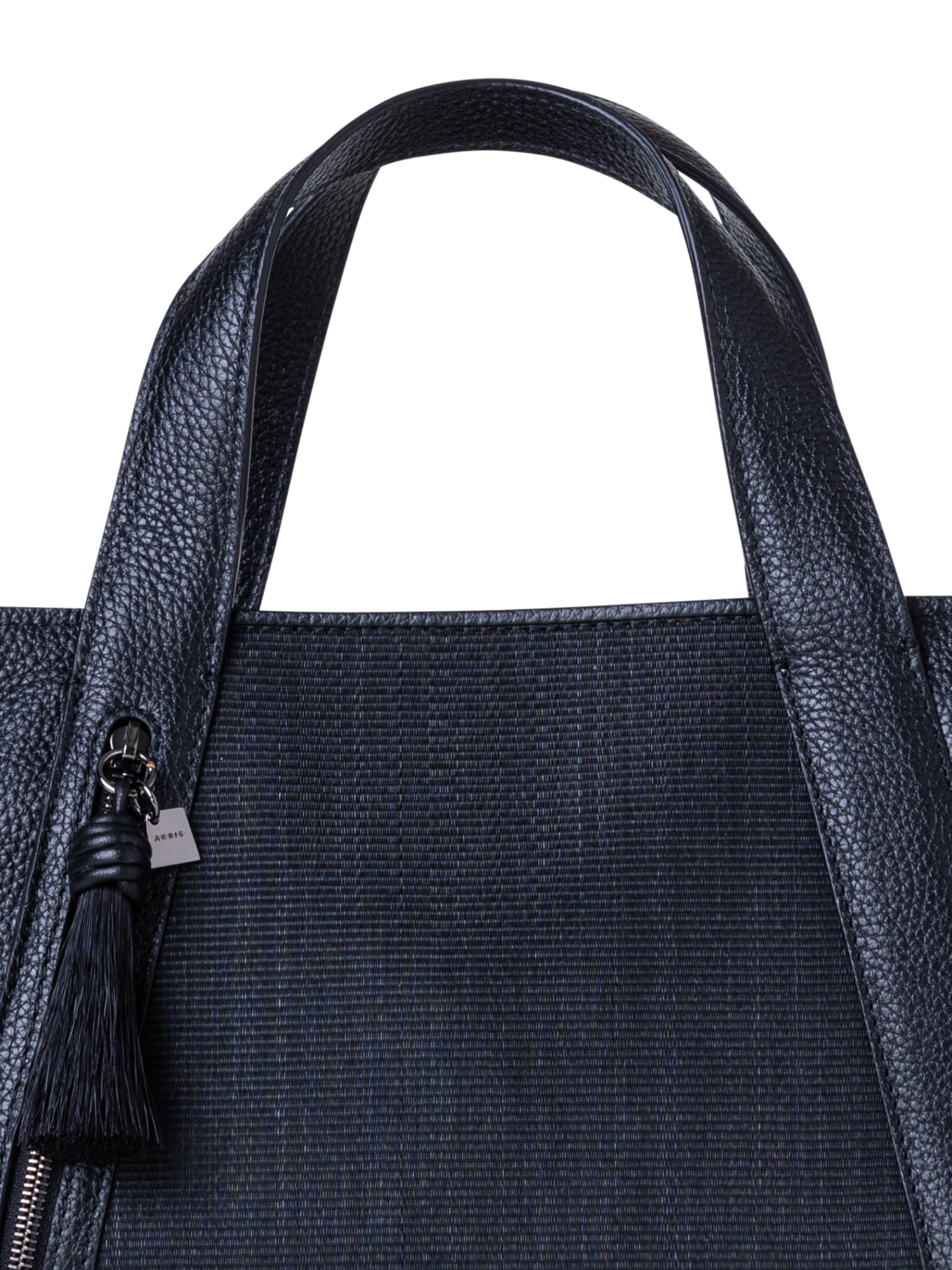 Designer Alexa Little Zip Top Handle Tote - Schwarz