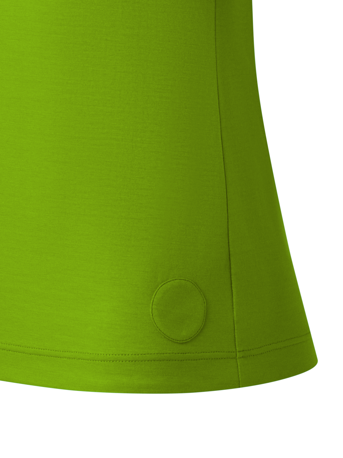 Designer T-Shirt mit quadratischem Ausschnitt - Grün