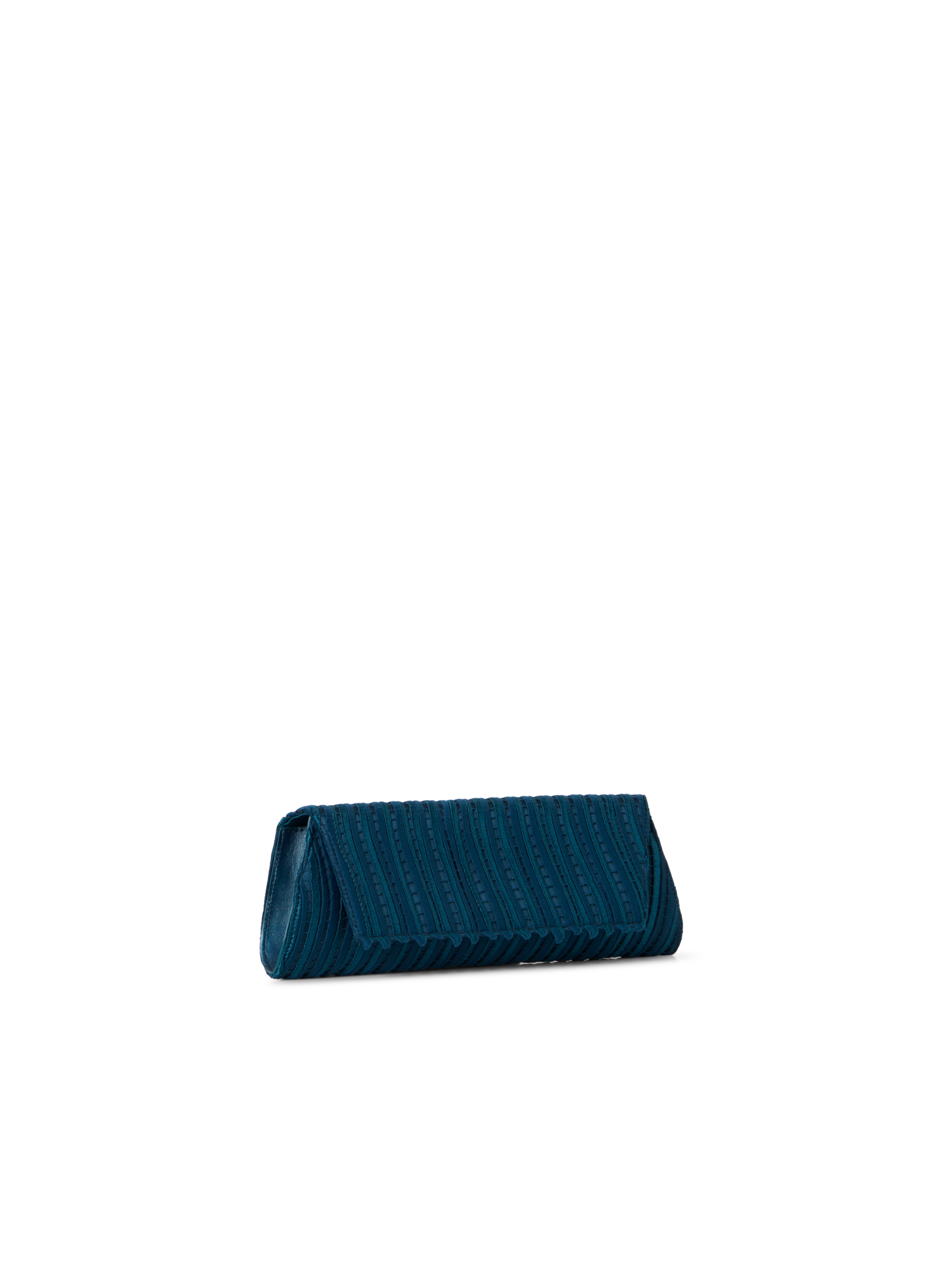 Designer Anouk Small Trapezoid Clutch - Blau