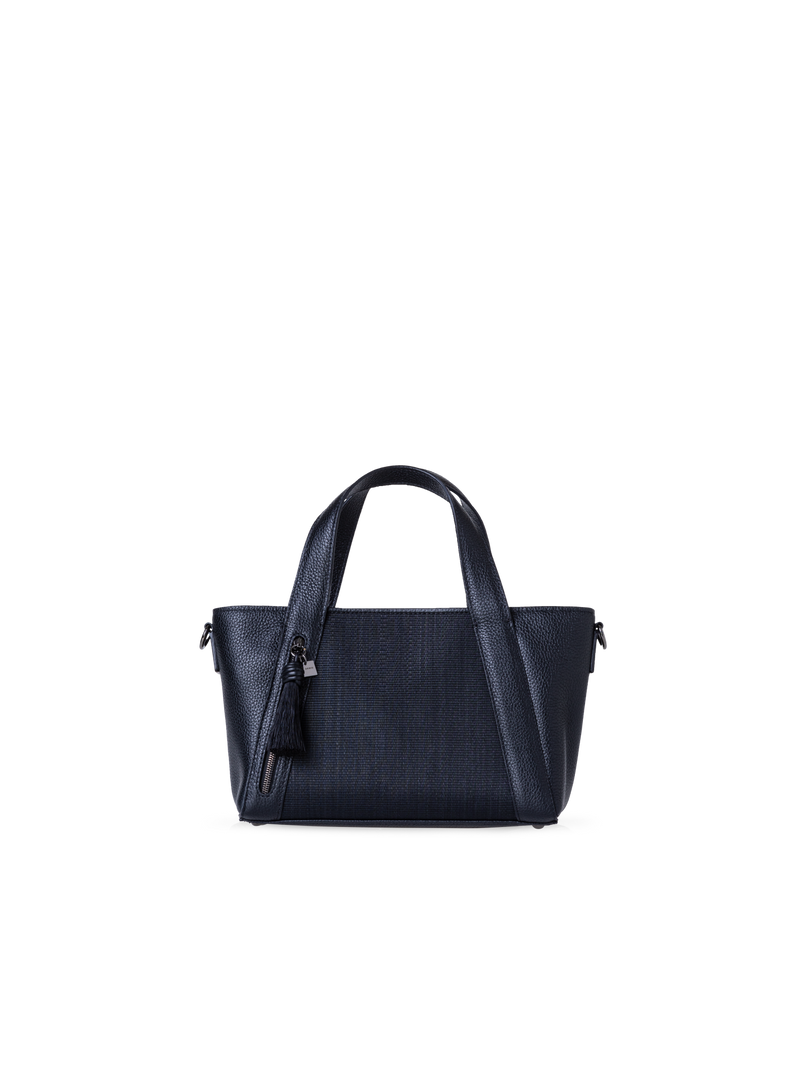 Designer Alexa Little Zip Top Handle Tote - Schwarz