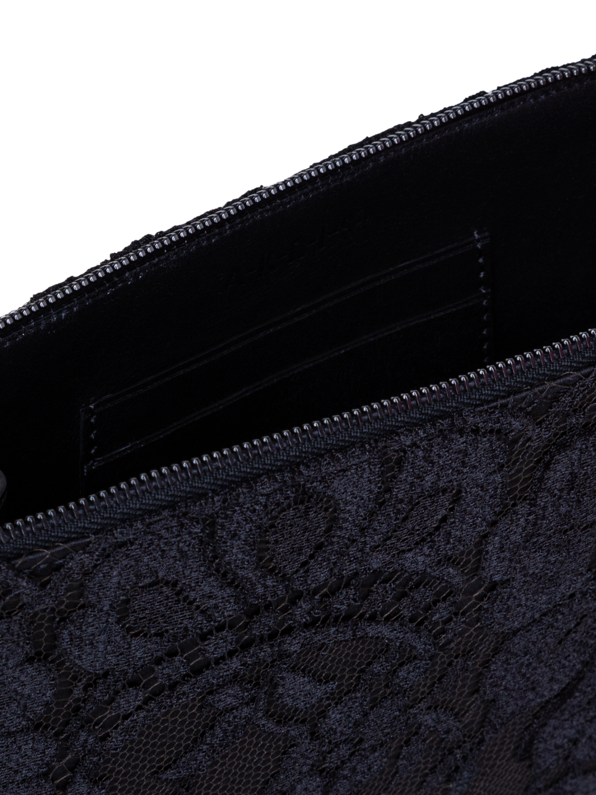 Designer Alexa Tassle Pouch - Schwarz