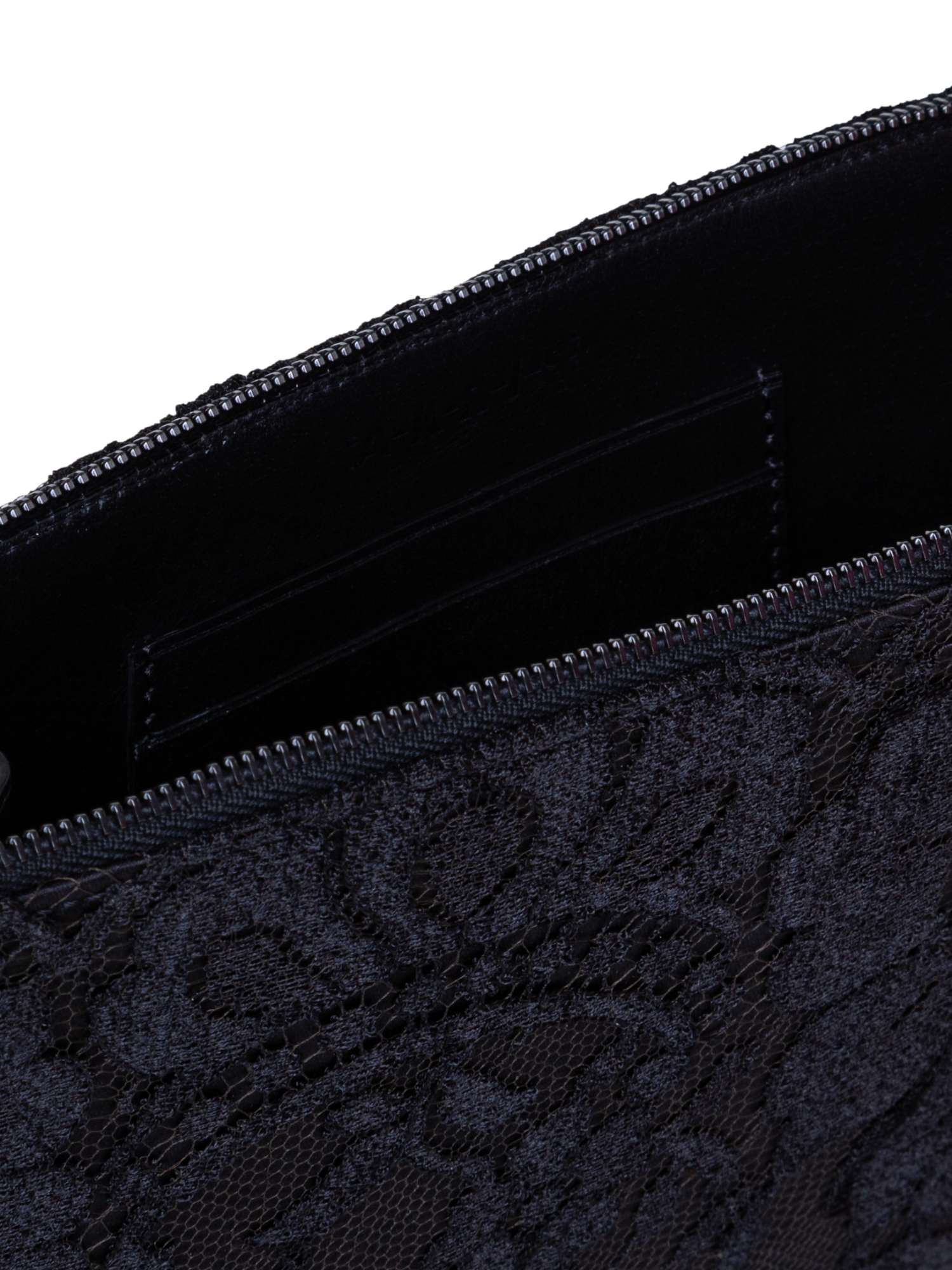 Designer Alexa Tassle Pouch - Schwarz