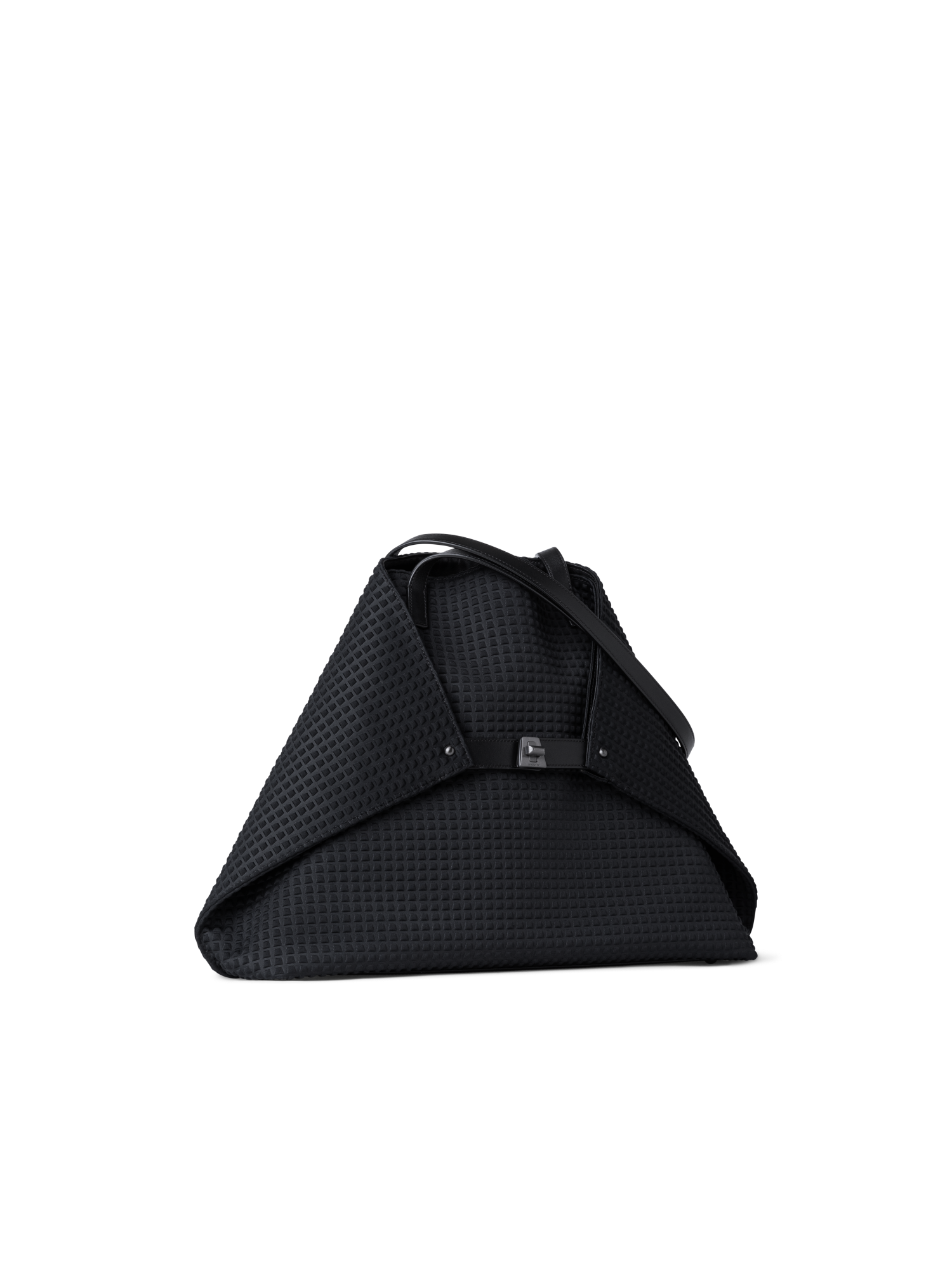 Designer Ai Medium Shoulder Tote - Schwarz