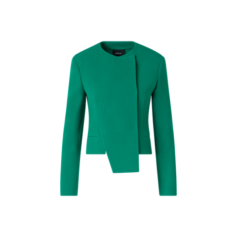 Hemilio Short Jacket in Wool Double-Face