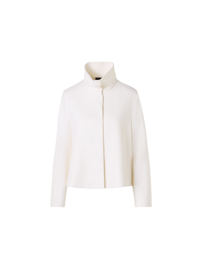 Designer Castro Jacke aus Kaschmir-Doubleface - Ecru