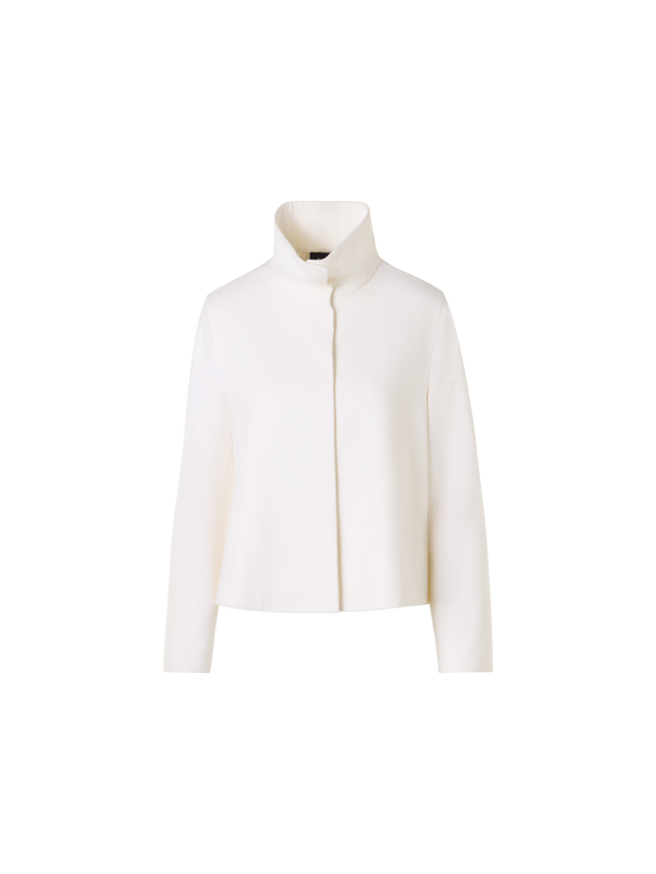 Designer Castro Jacke aus Kaschmir-Doubleface - Ecru