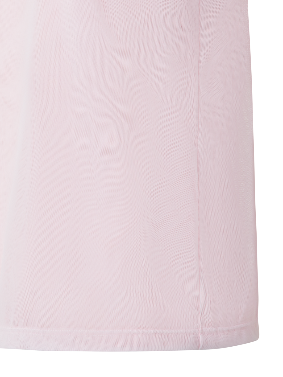 Designer Transparentes Doppellagiges Top - Rosa