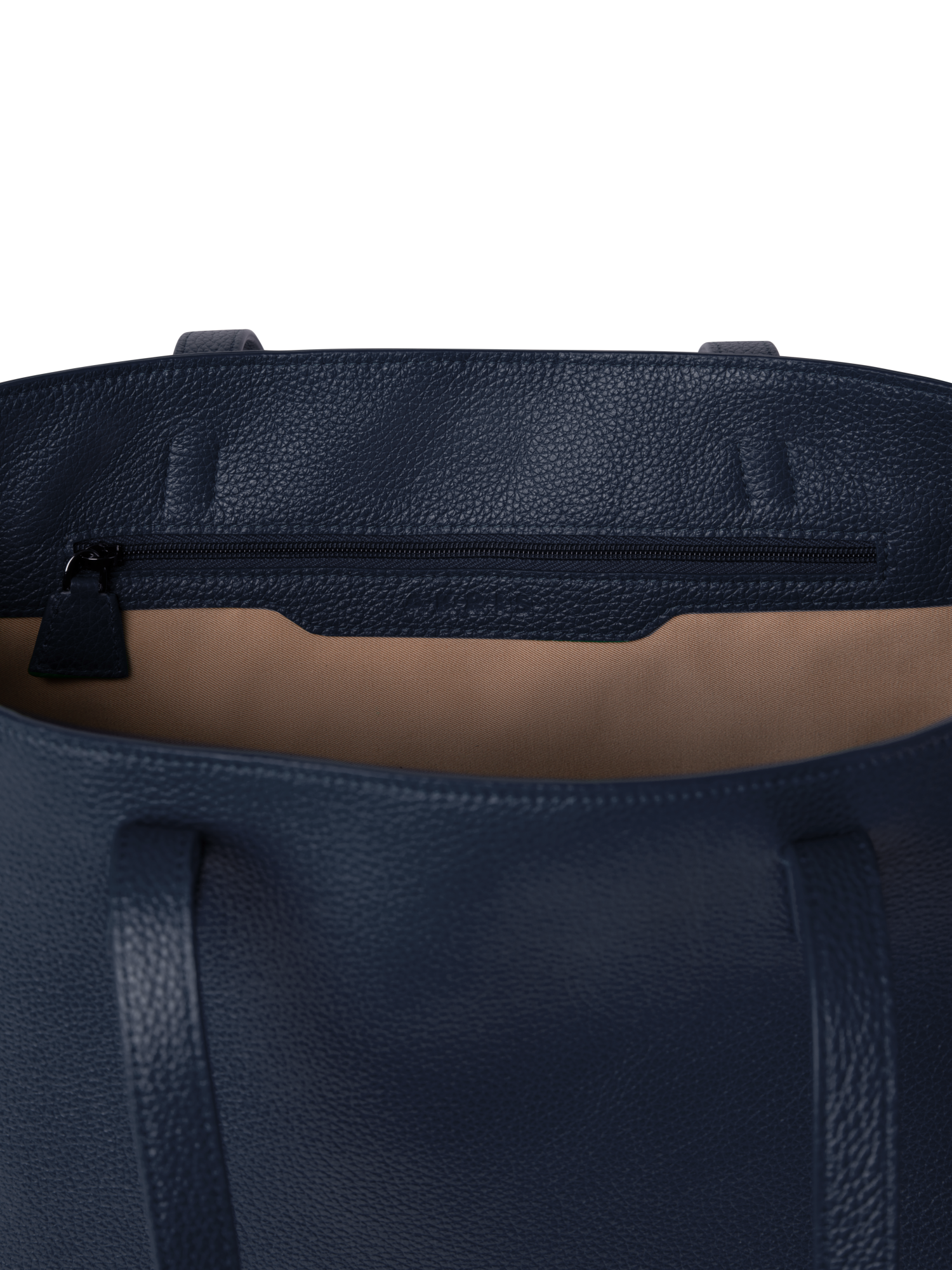 Designer Ai Small Shoulder Tote - Dunkelblau - Blau