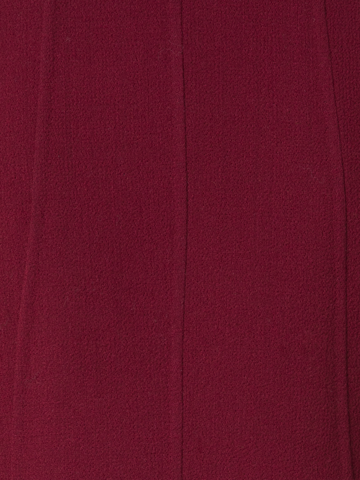 Designer Asymmetrische Kurzjacke aus Wolle Doubleface - Rot