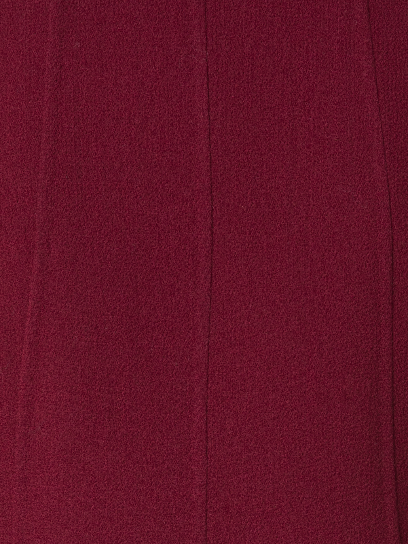 Designer Asymmetrische Kurzjacke aus Wolle Doubleface - Rot