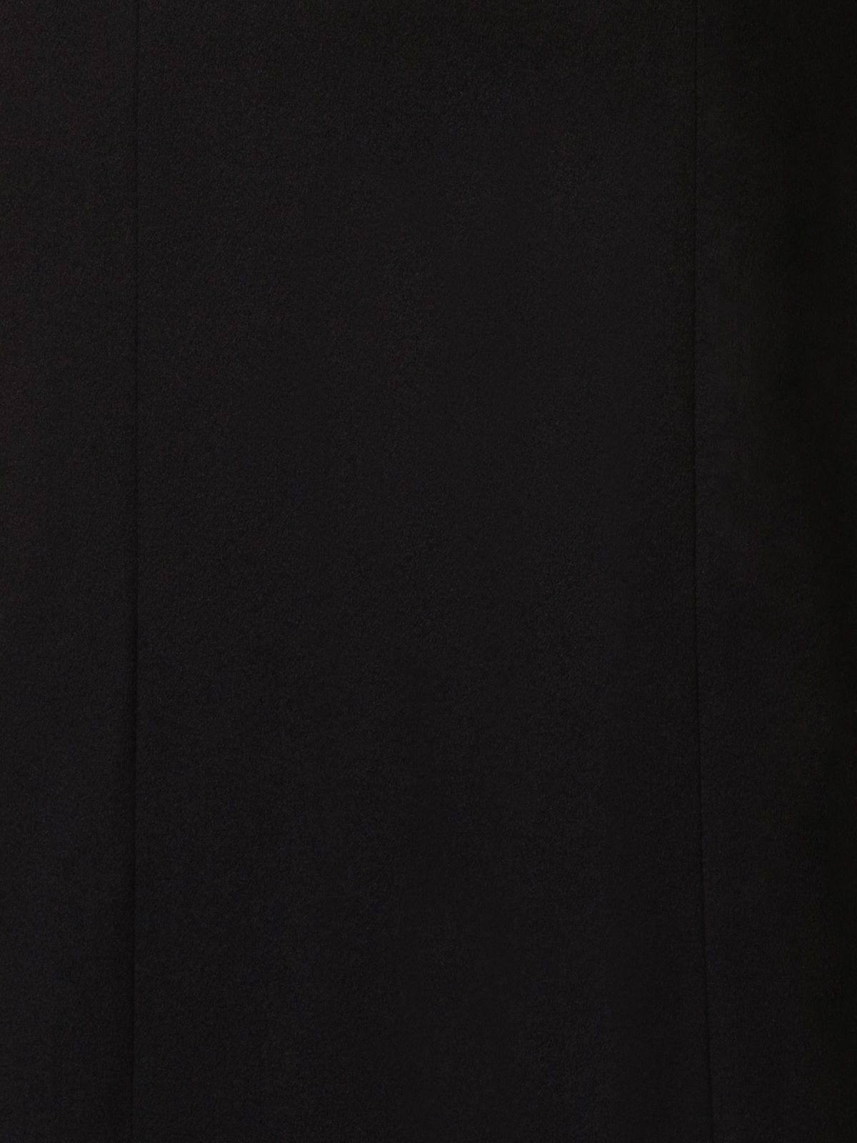 Designer Kaschmirmantel mit Storm-System® Finish - Schwarz