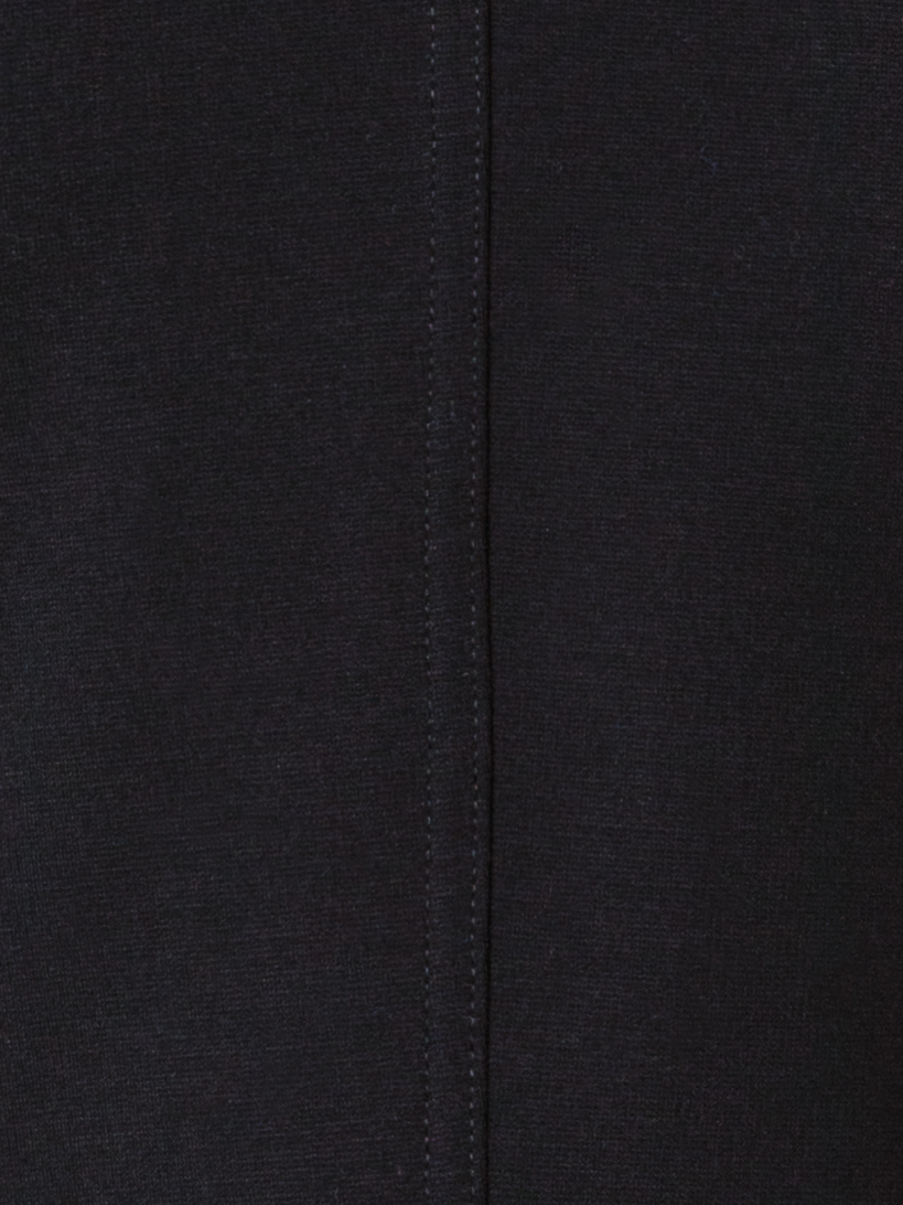 Designer Langer Jersey-Blazer - Schwarz