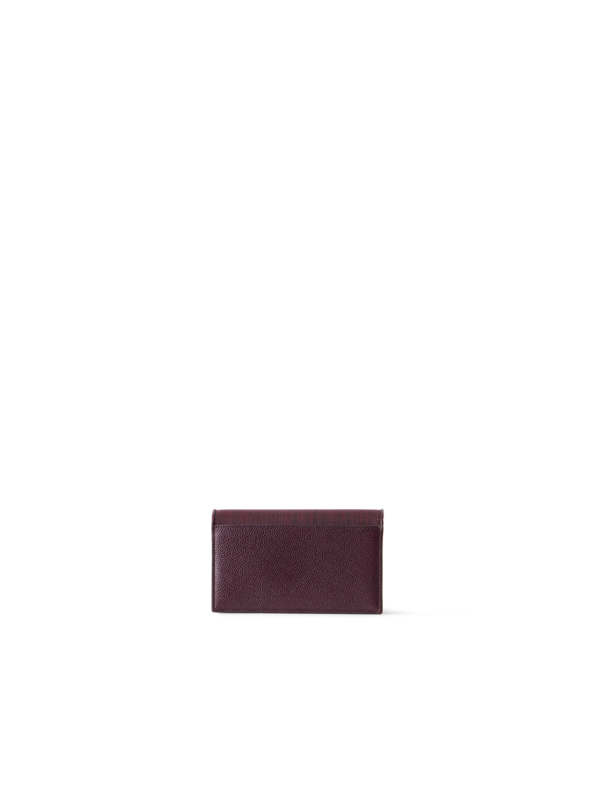 Designer Anouk Envelope Clutch mit Rosshaar-Überschlag - Weinrot