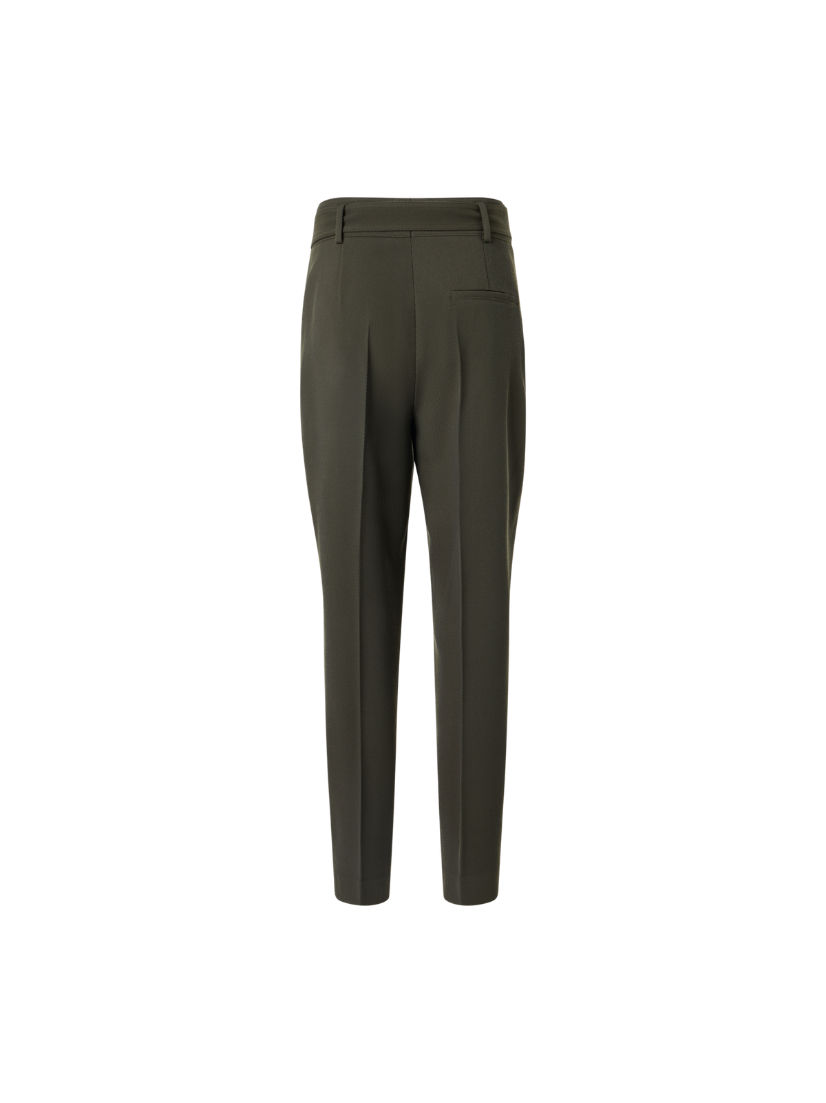Designer Fred Tapered Hose aus Woll-Tricotine - Grün