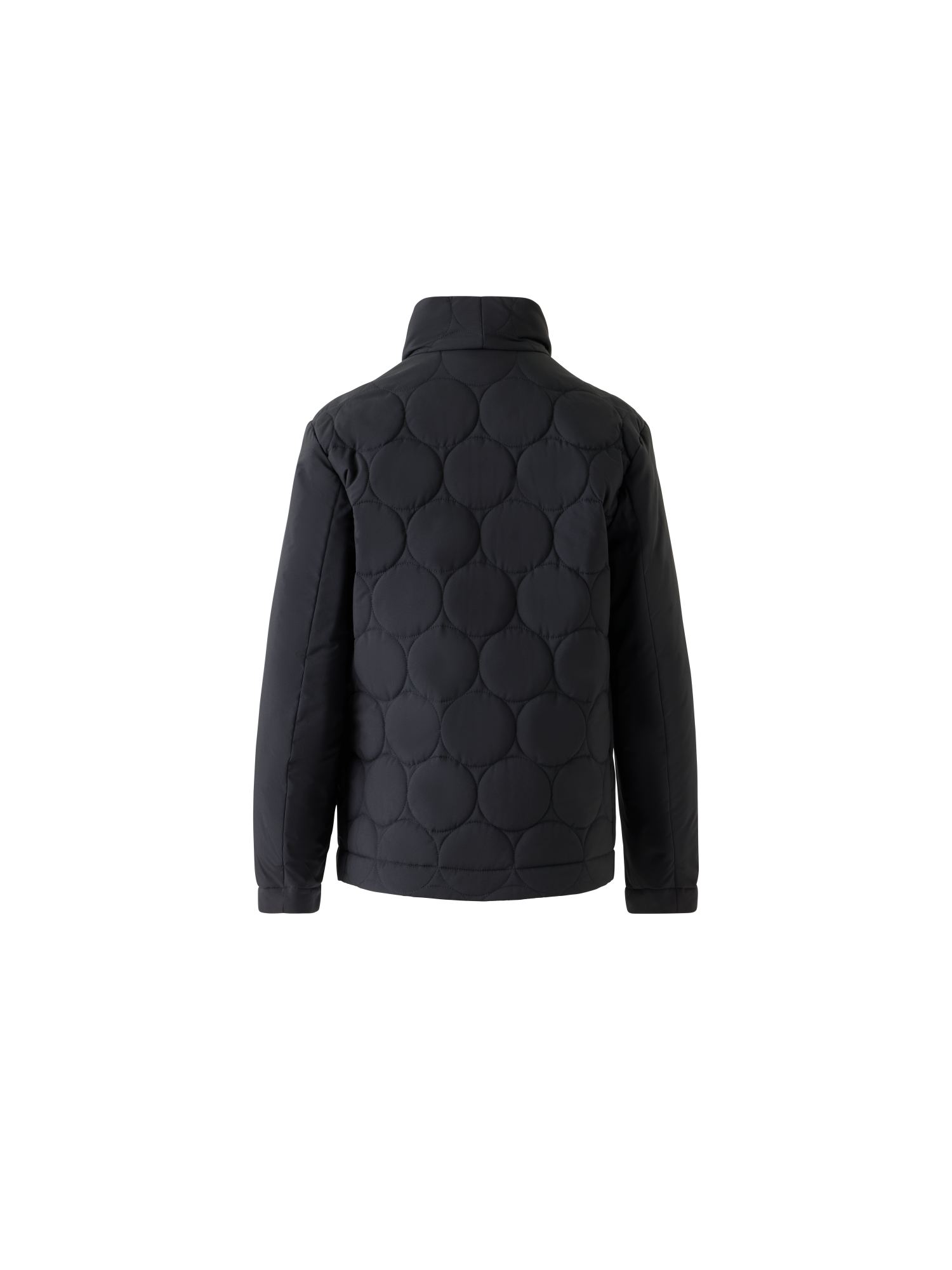 Designer 3-in-1 Kurzmantel - Schwarz