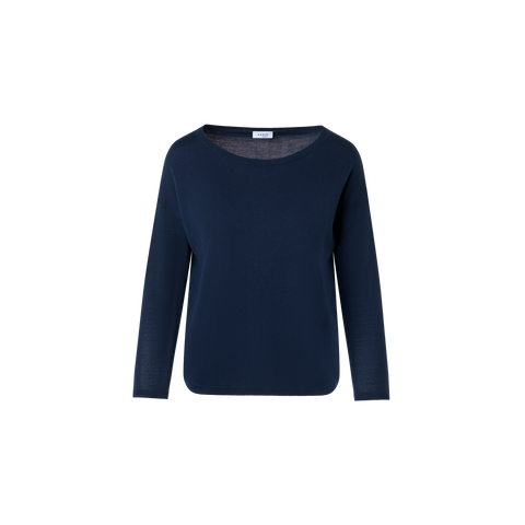 Feiner Merinowolle-Signature-Strickpullover