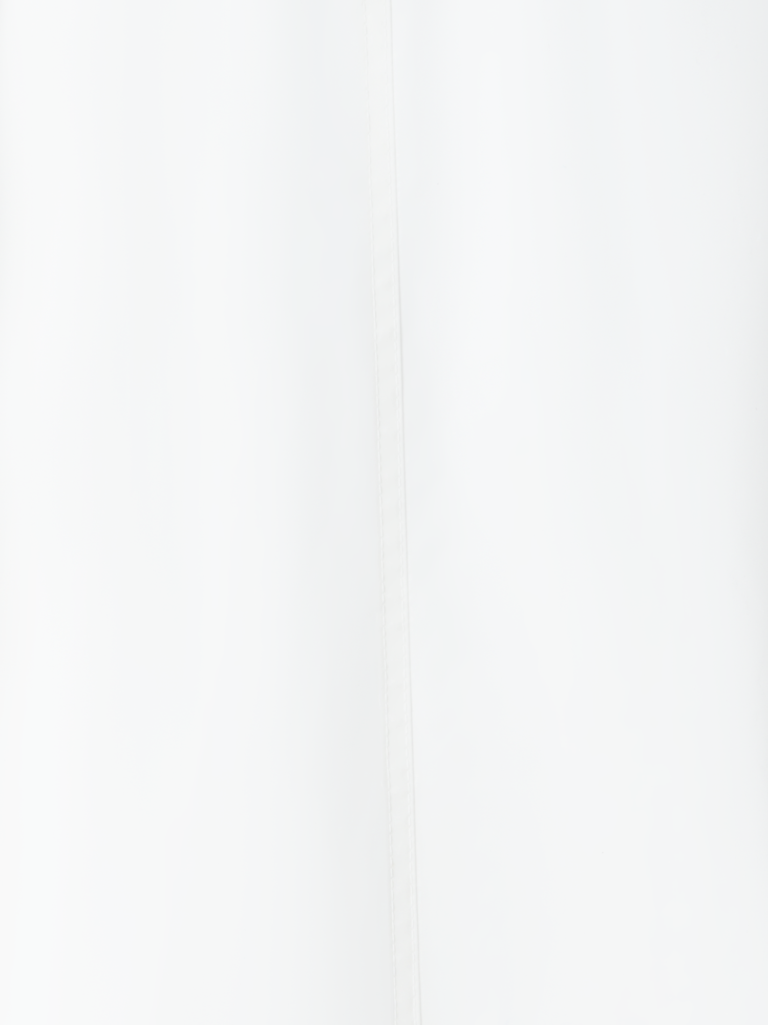 Designer Wasserabweisender Baumwoll-Parka mit Kapuze - Ecru - Weiss