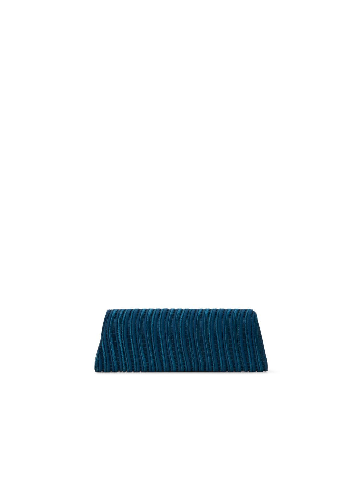 Designer Anouk Small Trapezoid Clutch - Blau