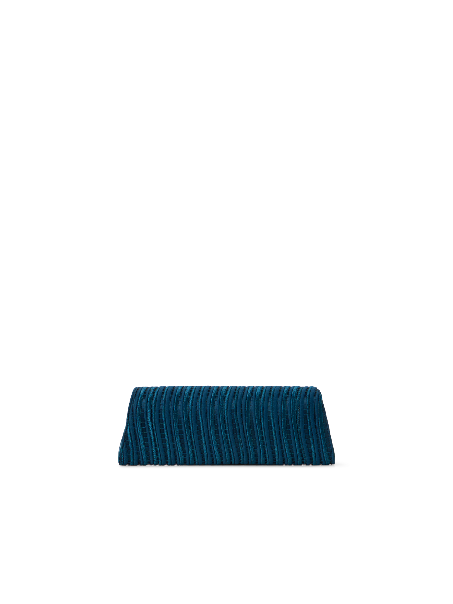 Designer Anouk Small Trapezoid Clutch - Blau