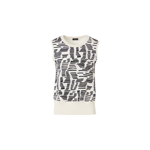 Sleeveless Dance Movement Knit Top