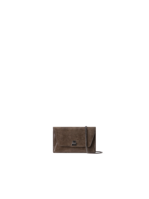 Designer Anouk Envelope Bag - Braun